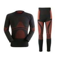 Mens Warm Breathable Thermal Quick Dry Tight Elastic Underwear Winter Outdoor Sport Suit