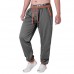 Men's Casual Color Block Stitching Sports Trousers Elastic Waist Drawstring Jogger Pants