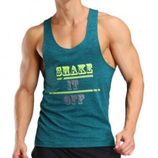 Sports Fitness Running Training Vest Speed Dry Sweat Absorption Vest Letter Printing Tees