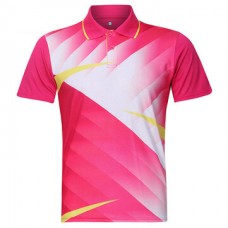 Mens Badminton Table Tennis Competitions Training Suit Sports Tops