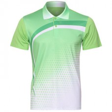 Mens Quick Drying Badminton Competitions Training Suit Summer Sports Tops