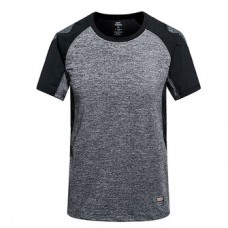 Men's Outdoor Quick Drying T-shirt Casuals Slim Fitness Breathable O-neck Short Sleeved Tops Tees