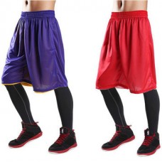 Summer Basketball Running Speed Dry Shorts Men's Double-Way Breathable Loose Beach Shorts