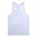 Men's Musculation Elastic Vest Bodybuilding Clothing Solid Tank Tops Plain Cotton Undershirt