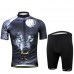 Personalized Pattern Men Short Sleeve Breathable Jerseys and Shorts Bike Wear Aogda Bicycle Kit