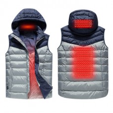 TENGOO Electric Heated Vest 3 Modes USB Rechargeable Heating Winter Warm Coats Vest